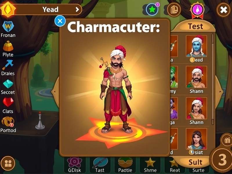 Enchanted Trail Legends Gameplay Screenshot